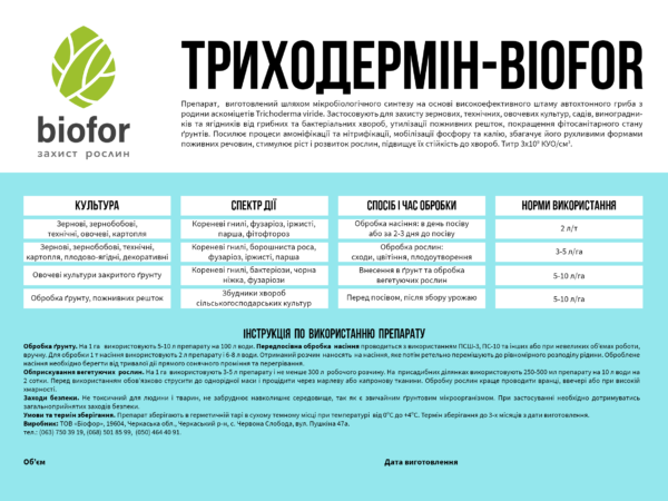 ТРИХОДЕРМІН - БІОФОР